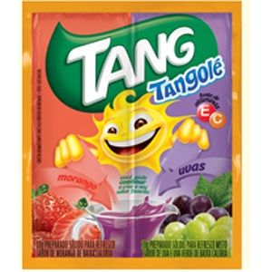 Refresco em Pó Tang Tangolé Sabores Morango e Uva 20g